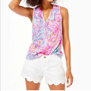 Lilly Pulitzer 5” Buttercup Short Size 8